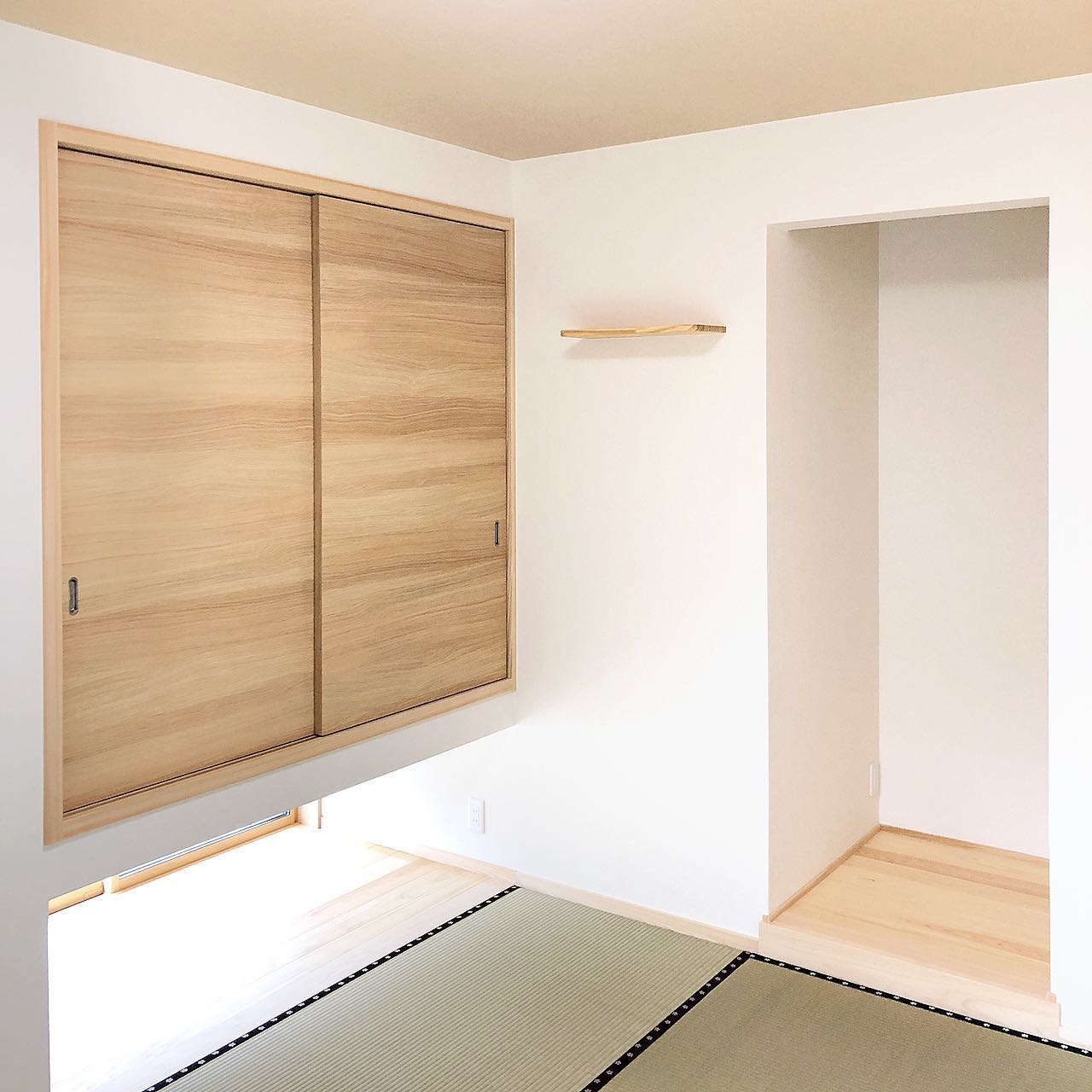 施工実例:地窓のある和室